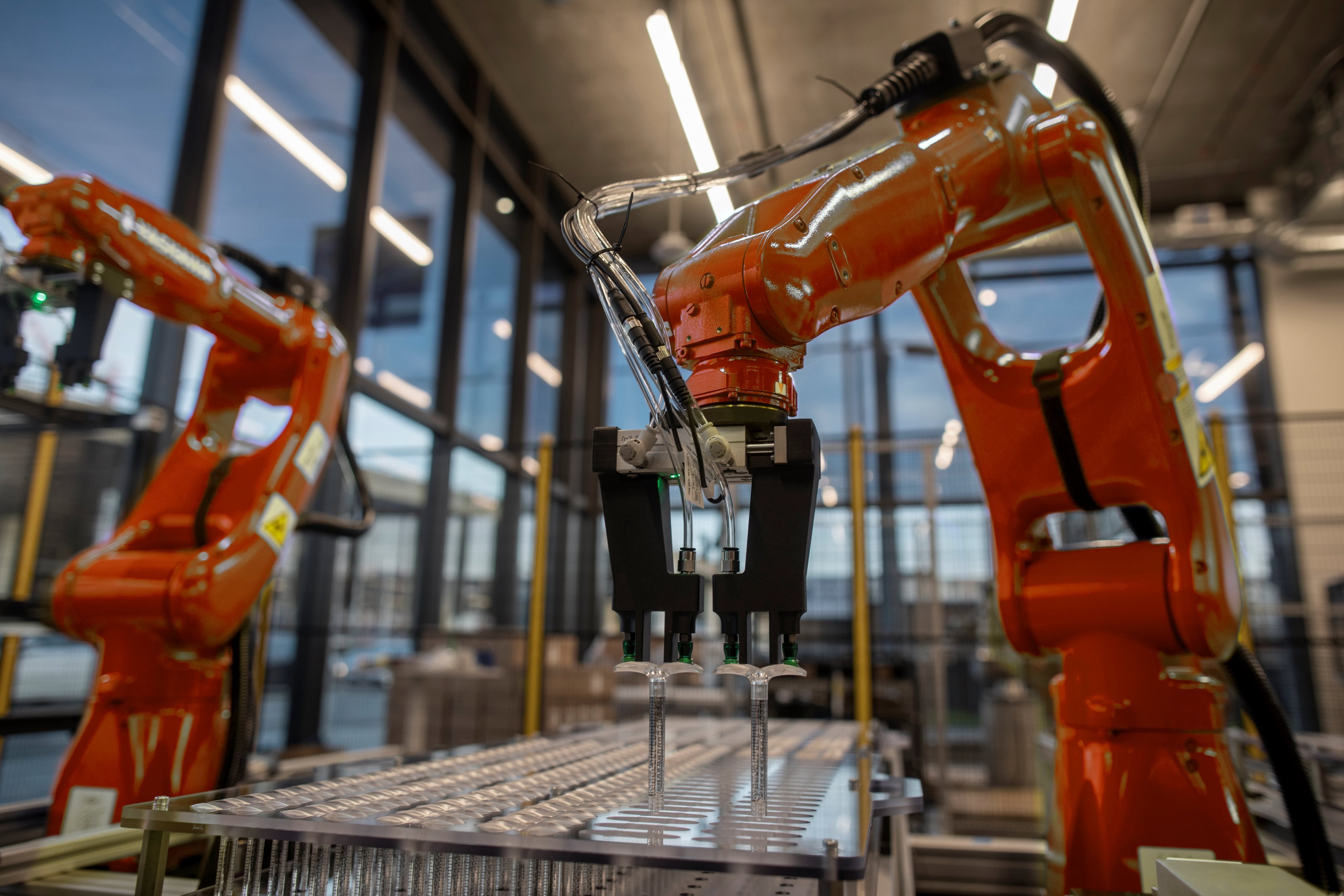 Robotic workers Robotic workers